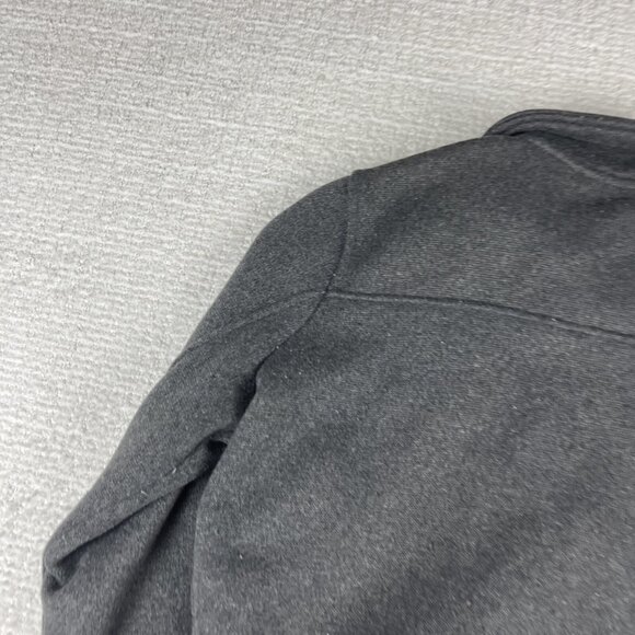 Woolrich Women's Shirt Jacket Chore Size Large Gray Pockets Outdoor - Picture 11 of 16